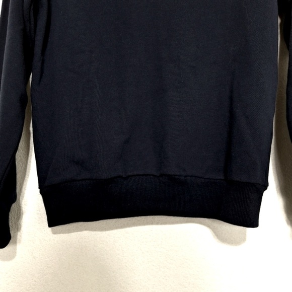 Spring & Gege Boys Dark Blue Gorpcore Long Sleeve Crew Neck Sweatshirt Size L - Picture 3 of 9